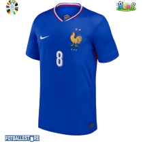 Frankrike Aurelien Tchouameni #8 Hjemmedrakt EM 2024 Kortermet